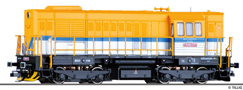 [Lokomotivy] → [Motorové] → [T466.2/T448.0] → 02760: dieselová lokomotiva v barevném schematu „STK Wroclaw“