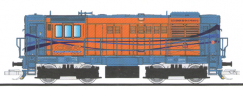 [Lokomotivy] → [Motorové] → [T466.2/T448.0] → 502077: dieselová lokomotiva modrá-oranžová, černý pojezd