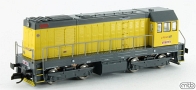 [Lokomotivy] → [Motorové] → [T458 (721)] → TT721-151: dieselová lokomotiva žlutá, černý rám a střecha