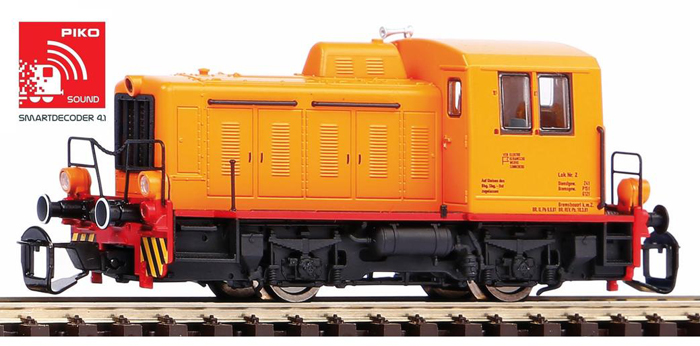 [Lokomotivy] → [Motorové] → [TGK2 Kaluga] → 47521: dieselová lokomotiva oranžová s černým pojezdem
