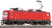 [Lokomotivy] → [Elektrické] → [BR 143] → 02357: elektrická lokomotiva červená s tmavěhnědým rámem a podvozky