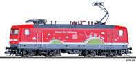 [Lokomotivy] → [Elektrické] → [BR 143] → 02364 E: elektrická lokomotiva červená s potiskem „Genau Ihre Richtung ...“