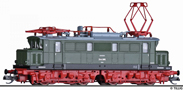 [Lokomotivy] → [Elektrické] → [BR 144] → 04427: elektrická lokomotiva zelená s šedou střechou, černý rám a červený pojezd