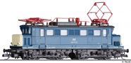 [Lokomotivy] → [Elektrické] → [BR 144] → 04428: elektrická lokomotiva modrá s šedou střechou, krémová čela