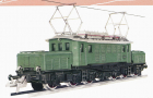 [Lokomotivy] → [Elektrické] → [BR 194] → 545/751: elektrická lokomotiva zelená s šedou střechou, černý rám