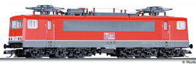 [Lokomotivy] → [Elektrické] → [BR 155] → 501191: elektrická lokomotiva červená s šedým rámem a černým pojezdem