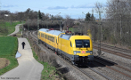 [Lokomotivy] → [Elektrické] → [BR 182 Taurus] → 47440: elektrická lokomotiva žlutá do měřícího vlaku