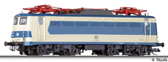[Lokomotivy] → [Elektrické] → [BR 140] → 02393 E: elektrická lokomotiva slonová kost-modrá, k setu 01618 „Karlsruher Versuchszug”
