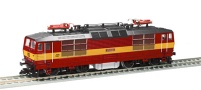 [Lokomotivy] → [Elektrické] → [BR 180/BR 230] → 32900: elektrická lokomotiva červená se žlutým výstražným pásem