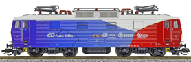 [Lokomotivy] → [Elektrické] → [BR 180/BR 230] → 32940: elektrická lokomotiva v barevném motivu „Vlajka“