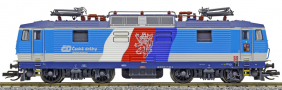 [Lokomotivy] → [Elektrické] → [BR 180/BR 230] → 32945: elektrická lokomotiva v barevném schematu „Najbrt“ s trikolórou
