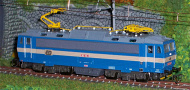 [Lokomotivy] → [Elektrické] → [162/163 a 362/363] → 941.03: modrá s šedou střechou, žluté polopantografy
