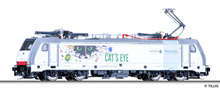 [Lokomotivy] → [Elektrické] → [BR 186] → 04911: bílý s logem „CAT′S EYE“