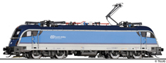 [Lokomotivy] → [Elektrické] → [BR 183] → 04974: elektrická lokomotiva v barevném schematu „Najbrt II“