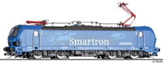 [Lokomotivy] → [Elektrické] → [BR 193 VECTRON] → 502293: elektrická lokomotiva s reklamním potiskem „Smartron“