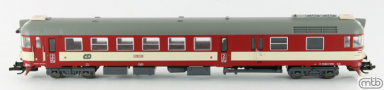 [Lokomotivy] → [Motorové vozy a jednotky] → [M296.1-2 (852-854)] → ČD 854 008: motorový vůz červený-slonová kost s šedou střechou