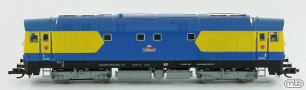 [Lokomotivy] → [Ostatní] → CSD-T499-0002: dieselová lokomotiva modrá-žlutá „Kyklop“