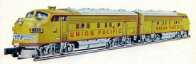 [Lokomotivy] → [Ostatní] → 01181: americká dieselová lokomotiva oranžová-světle šedá „UNION PACIFIC“