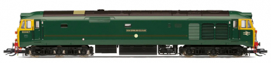 [Lokomotivy] → [Ostatní] → [Ostrovní] → TT3013M: dieselová lokomotiva zelená, šedá střecha, žlutá čela, černý pojezd „Sir Edward Elgar“