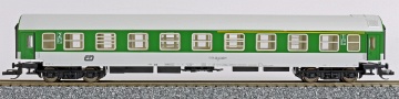 [Osobní vozy] → [Rychlíkové] → [typ Y] → 01373: rychlíkový vůz zelený-bílý se světle šedou střechou 1./2. tř.