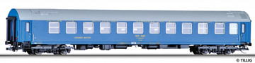 [Osobní vozy] → [Rychlíkové] → [typ Y] → 16734: lůžkový vůz modrý s šedou střechou