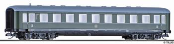 [Osobní vozy] → [Rychlíkové] → [typ 38] → 502101: lůžkový vůz zelený s šedou střechou 2. tř.