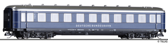 [Osobní vozy] → [Rychlíkové] → [typ 38] → 16946 E: osobní vůz modrý se stříbřitou střechou 2. tř., Museumswagen der Passauer Eisenbahnfreunde e.V.