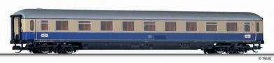 [Osobní vozy] → [Rychlíkové] → [typ m] → 13587: rychlíkový vůz modrý-krémový s šedou střechou 1. tř.