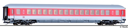 [Osobní vozy] → [Rychlíkové] → [typ m v barvách IC-původní] → 16100: červený-bílý s šedou střechou 1. tř.