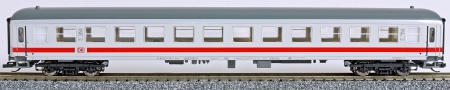 [Osobní vozy] → [Rychlíkové] → [typ m v barvách IC-aktuální] → 01405: rychlíkový vůz bílý s červeným pruhem a šedou střechou 2. tř.