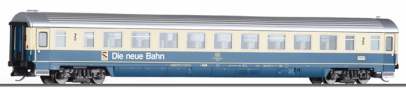 [Osobní vozy] → [Rychlíkové] → [typ Eurofima] → 01042 E: rychlíkový vůz 2. tř. „Ausstellungszug: Die neue Bahn 1985“