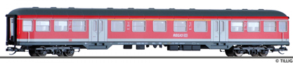 [Osobní vozy] → [Rychlíkové] → [typ Silberling] → 13860: červený s šedou střechou 1./2. tř. DB-Regio