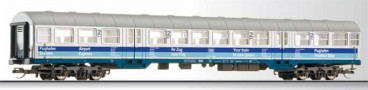 [Osobní vozy] → [Rychlíkové] → [typ Silberling] → 01580: modrý-bílý-šedý 2. tř. Airport Express „Ihr Zug zum Flug“