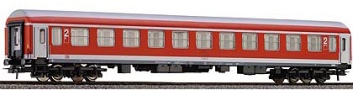 [Osobní vozy] → [Rychlíkové] → [typ Halberstadt] → 230205: červený-bílý s šedou střechou 2. tř. „Regionalbahn“