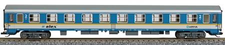 [Osobní vozy] → [Rychlíkové] → [typ Halberstadt] → 240116: v barevném schematu ″ARRIVA″ 2. tř.