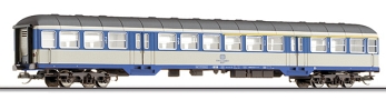 [Osobní vozy] → [Rychlíkové] → [typ Halberstadt] → 01618 E: modrý-bílý s šedou střechou 1./2. tř.