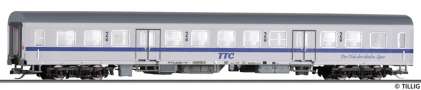 [Osobní vozy] → [Rychlíkové] → [typ Halberstadt] → 502608: rychlíkový vůz v barevném schematu „TILLIG-TT-Club“ 2, tř.