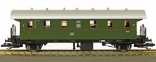 [Osobní vozy] → [Spěšné a osobní] → [2-osé typ 29] → 01418: zelený se stříbrnou střechou 2. tř.