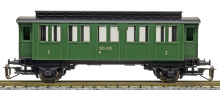 [Osobní vozy] → [Spěšné a osobní] → [2-osé pruské] → 01413: zelený s černou střechou 2. tř.