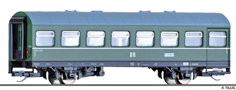 [Osobní vozy] → [Spěšné a osobní] → [2-osé a 3-osé rekonstruované] → 13231: osobní vůz zelený s šedou střechou 2. tř.