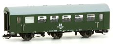 [Osobní vozy] → [Spěšné a osobní] → [2-osé a 3-osé rekonstruované] → 42356: rekonstruovaný osobní vůz zelený s šedou střechou 2. tř.