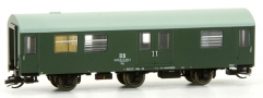 [Osobní vozy] → [Spěšné a osobní] → [2-osé a 3-osé rekonstruované] → HN9511: zavazadlový vůz zelený s šedou střechou
