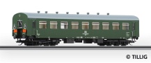 [Osobní vozy] → [Spěšné a osobní] → [4-osé rekonstruované] → 500996: zelený s šedou střechou do pracovního vlaku