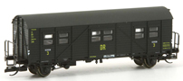 [Osobní vozy] → [Spěšné a osobní] → [2-osé pomocné MCi] → 114001: osobní vůz zelený s šedou střechou do pracovního vlaku