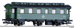 [Osobní vozy] → [Spěšné a osobní] → [3-osé pruské] → 16046: kancelářský vůz do pracovního vlaku