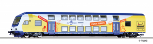 [Osobn vozy] → [Patrov] → [4-os] → 16809: dc patrov vz 1./2. t. v barevnm schematu „metronom Eisenbahngesellschaft“