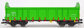 [Nákladní vozy] → [Otevřené] → [4-osé Eas] → 502222: vysokostěnný nákladní vůz zelený