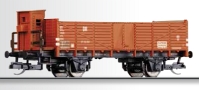 [Nákladní vozy] → [Otevřené] → [2-osé Omu] → 01683: červenohnědý s nákladem „Grundstoff-Industrie-Pendel 1“