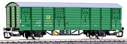 [Nákladní vozy] → [Kryté] → [2-osé Gbs] → 14181: krytý nákladní vůz zelený s šedou střechou