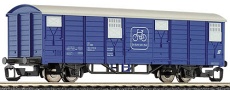 [Nákladní vozy] → [Kryté] → [2-osé Gbs] → 14186: krytý nákladní vůz modrý s šedou střechou